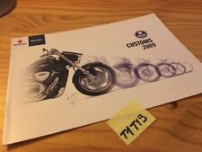 Suzuki 2009 Intruder 1800 M1800R M1800R2 C1800R C800 M800 custom prospectus