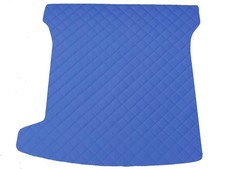 Matelassé Cuir artificiel BLEU FONCÉ Tapis coffre pour Dacia Jogger 5/7 places 2