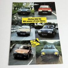 CITROEN GSA / folder brochure