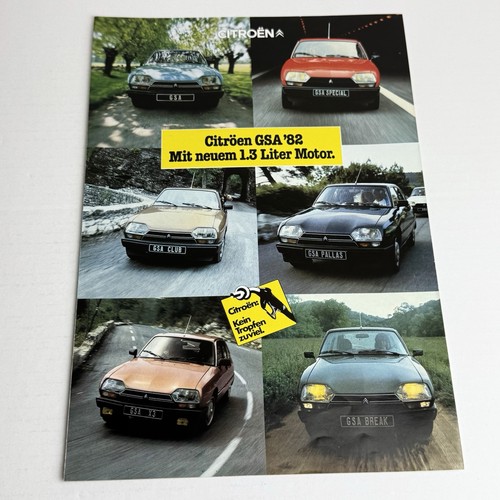 Citroen gsa folder brochure - citroen, /