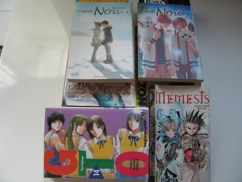 Petit lot dix mangas - petit,