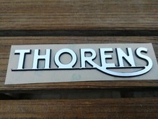 LOGO THORENS, PVC couleur Alu
