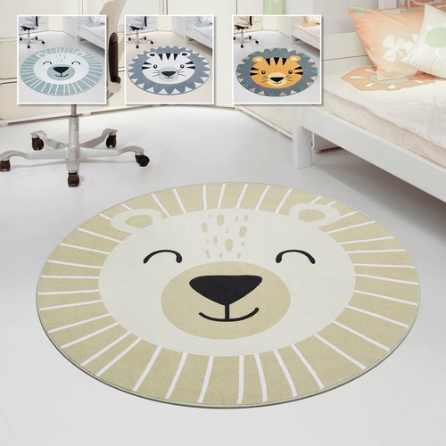 Tapis rond chambre enfant bebe - tapis,