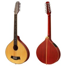 Bouzouki, guitare bouzouki 12 cordes avec égaliseur (12 cordes)