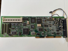 Creative Labs Sound Blaster AWE32 CT2760 ISA sound card wavetable MIDI OPL3 AWE