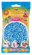 [Ref:207-46] HAMA Sachet de 1000 Perles à Repasser Midi 5 mm Bleu pastel