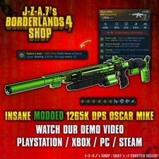 Borderlands 4✨ MODDED 1265K DPS OSCAR MIKE AR 5 MILLION SPACE LASER ✅PC-PS-XBOX✨