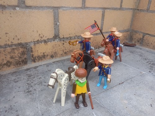 Playmobil western lot - playmobil,