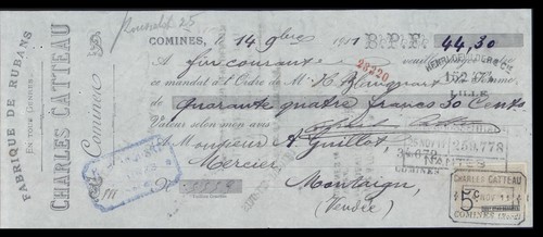 Rubans charles catteau - rubans, à