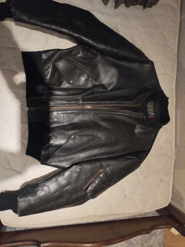 Blouson cuir vintage schott - cuir,