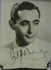 Fausto Coppi Cyclisme Photo Publicité D'Époque Avec Autographe Impresso