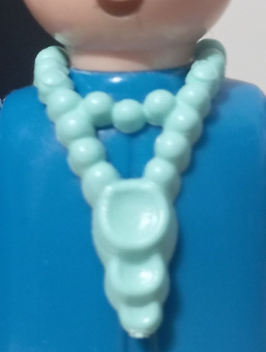 Playmobil collier vert - collier,
