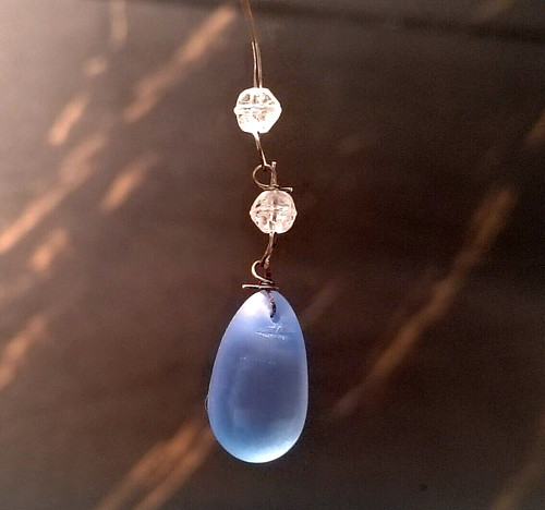 Lot 100 pampille en verre - lot, de