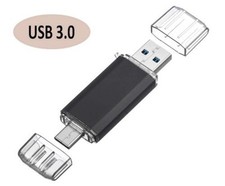 Clé USB 32Go 2 en 1 Type-C et USB 3.0 Mémoire Stick pour Android Smartphone