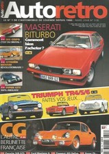 AUTO RETRO N°318 TRIUMPH
