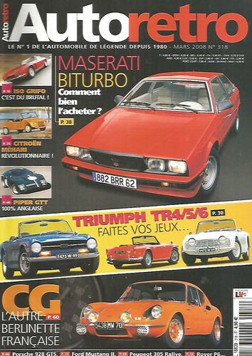 Auto retro 318 triumph - auto,