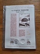 Document Philatelique 1991 La Tortue Terrestre V.photo