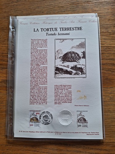 Document philatelique 1991 - philatelique, la