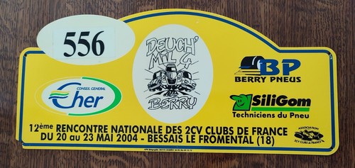 Plaque pvc deuch mil en - mil, 4