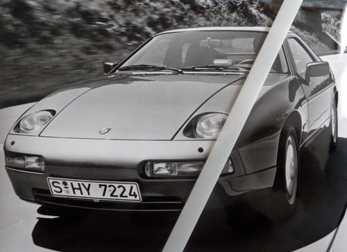 Photo presse porsche 928 - presse,