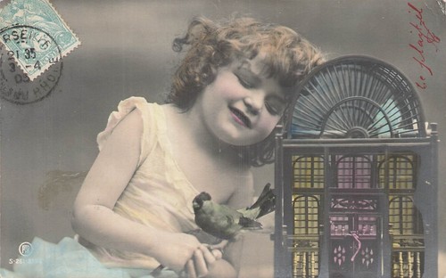 Jolie petite fille - petite, maison