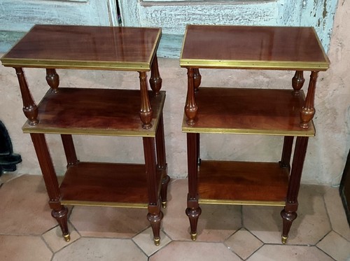 Paire bout canapé table - bout, de