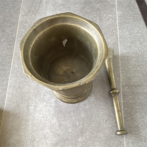 Pilon mortier laiton ø - mortier,