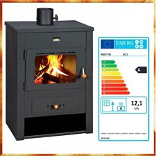 Poêle a bois Chauffage Combustion Du Bois Noir Prity K13 12,1kw ECO DESIGN EEK-A