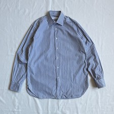 Chemise habillée grise rayée