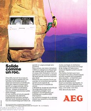 ADVERTISING 065 1986 AEG Dishwasher