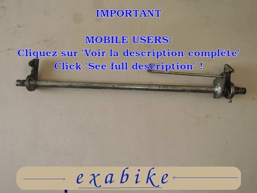 Axe blocage selle pour - blocage, de