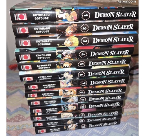 Lot mangas demon slayer - lot,