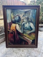 peinture ancienne Vintage