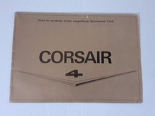 CATALOGUE BROCHURE FORD CORSAIR 4