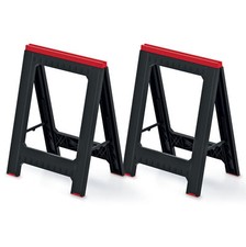 2 x tréteaux pliants