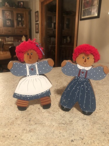Raggedy ann and andy wood - ann,