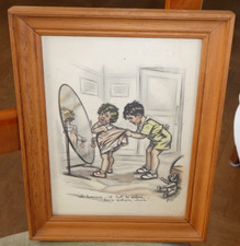 Dessin gravure Germaine BOURET