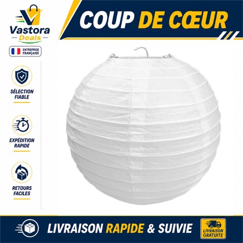 Abat jour rond - en, papier