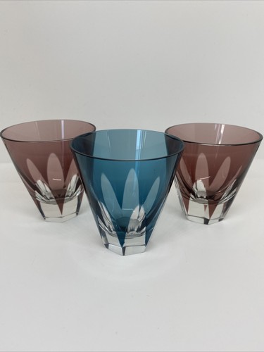 Verres liqueurs cristal - 3, vert