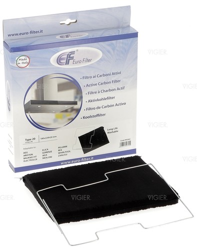 Filtre charbon hotte - a,