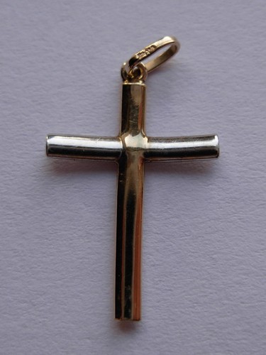 Pendentif jaune et blanc - or,