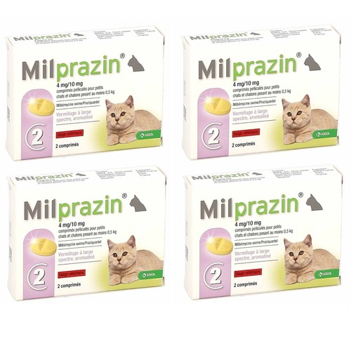 Lot boites de milprazin - 4,