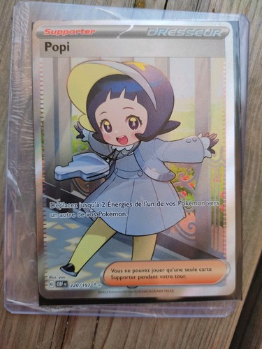 Carte pokémon popi 220 - pokémon, ev
