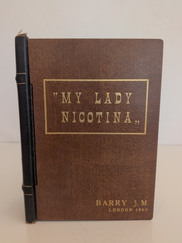 Boite cigarette livre trompe - cigarette,