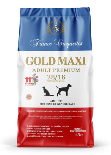 Croquette pour chien gold - croquette,