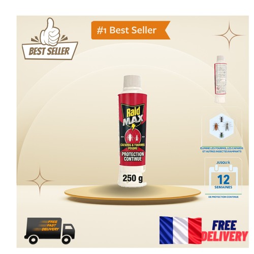 Insecticide poudre raid max - en,