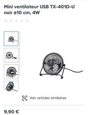 ventilateur usb