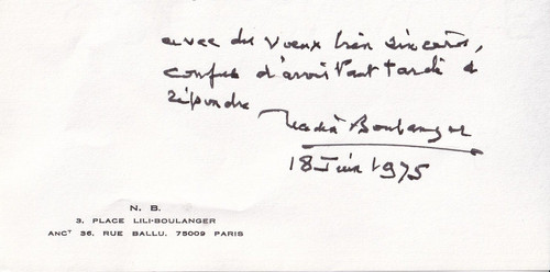 Nadia boulanger chef - nadia,
