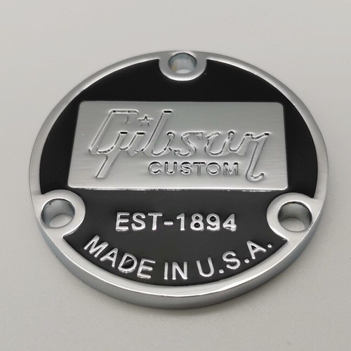 Plaque métal les paul - plaque,