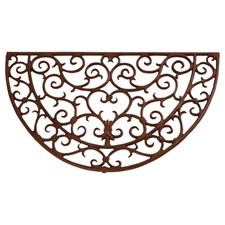 Tapis De Porte Semi-Rond En
